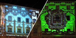 3D VIDEOMAPPING at Lucca Comics 2014 | Proietta
