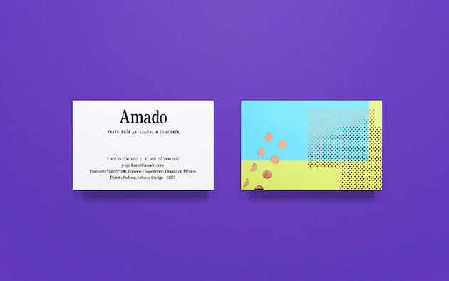 Candy coloured brand identity feel desain Amado04