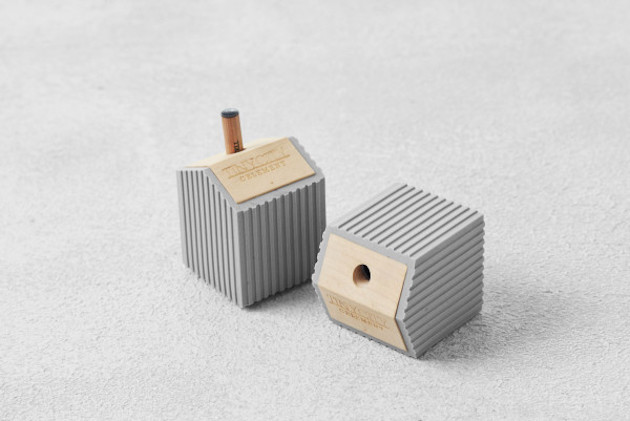 Soft faux concrete desk accessories feel desain TripleLiving 2