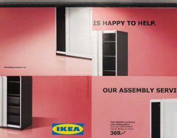 Funny Ikea Self-Assembly Billboards