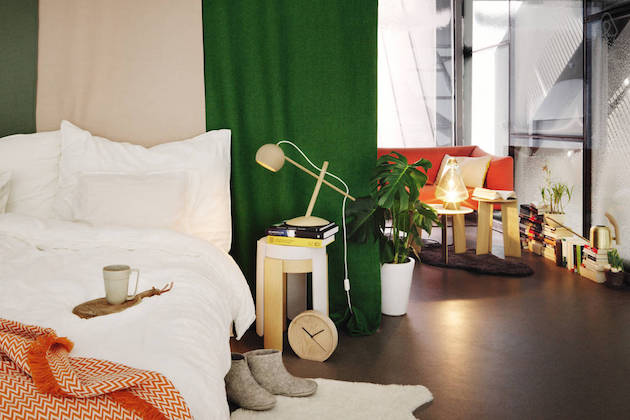 A night at the top of a ski jump feel desain Airbnb 01
