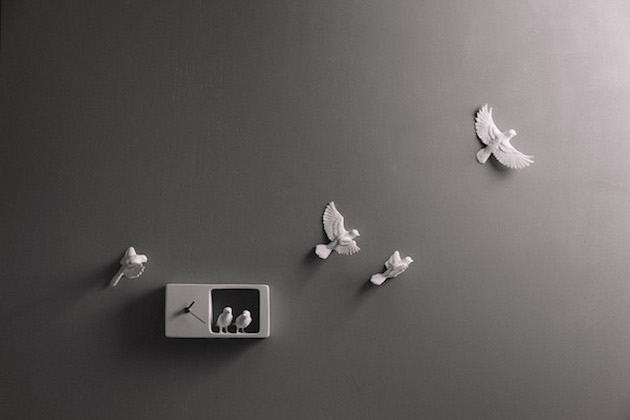 Sparrow Clock feel desain Haoshi Design02