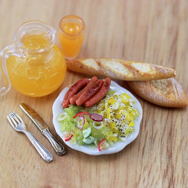 Miniature Meals feel desain Shay Aaron 14