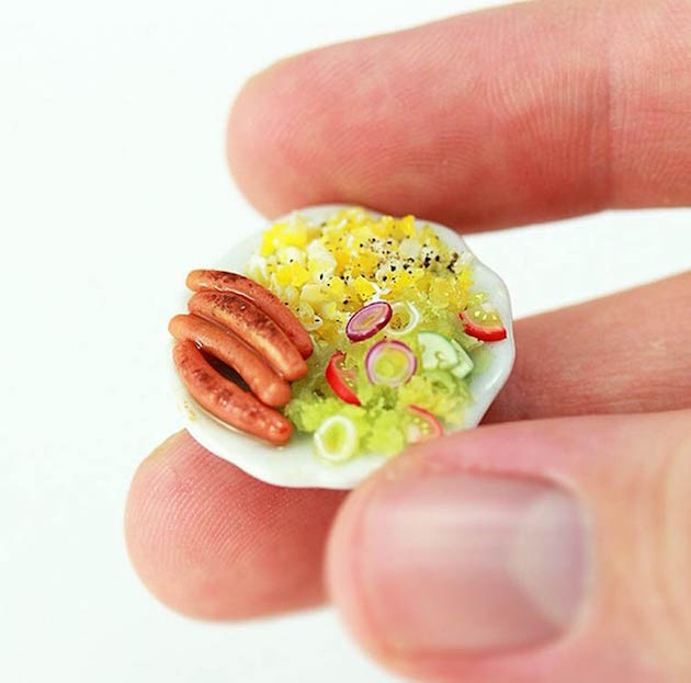 Miniature Meals feel desain Shay Aaron 15
