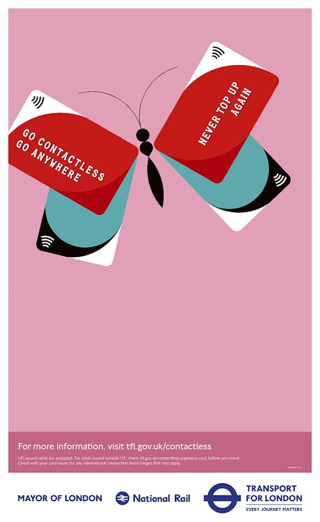 Transport for London's new ad series feel desain MC Saatchi 2