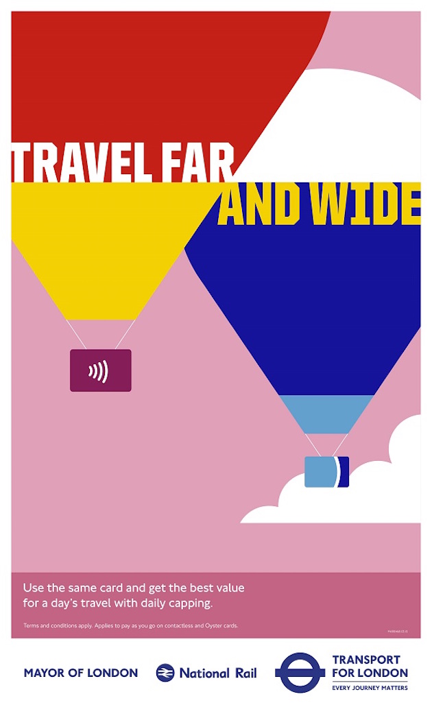 Transport for London's new ad series feel desain MC Saatchi 3