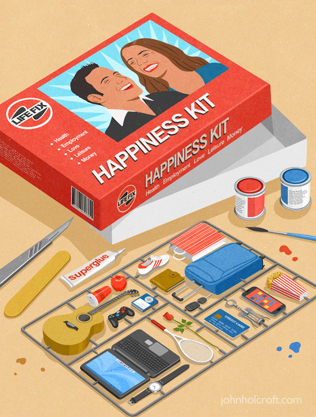 Vintage Style Illustrations Feel desain John Holcroft 08