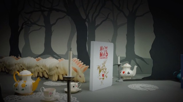 Alice Adventures in Wonderland feel desain Rogier Wieland for Moleskine 4