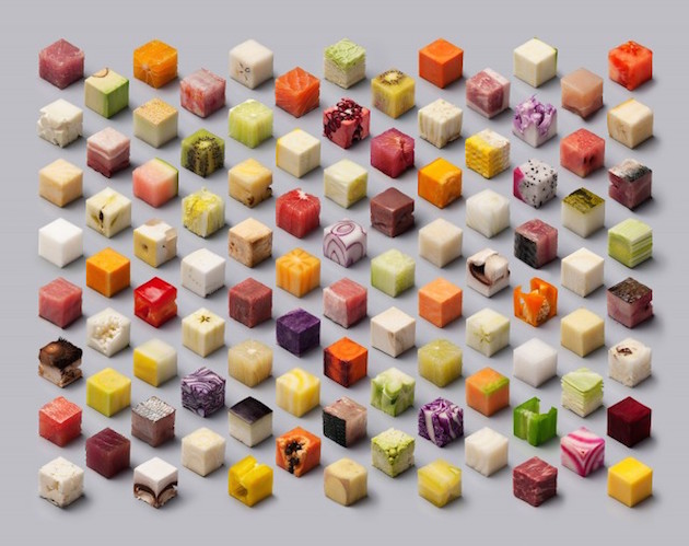 The Food Cube Poster feel desain Lernert Sander 1