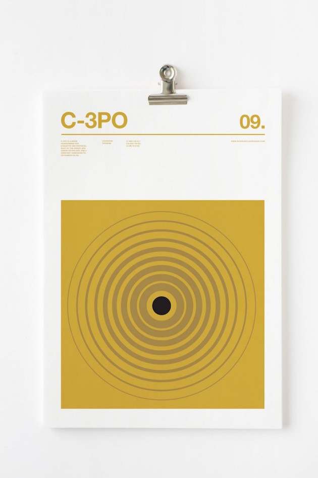 3 Colour Star Wars Characters feel desain Nick Barclay03