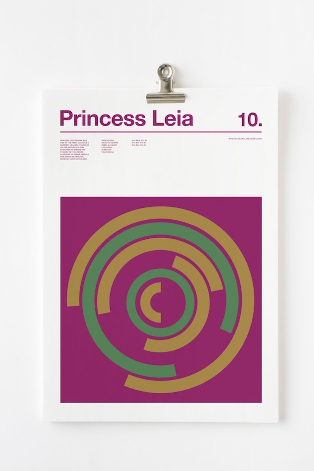 3 Colour Star Wars Characters feel desain Nick Barclay11