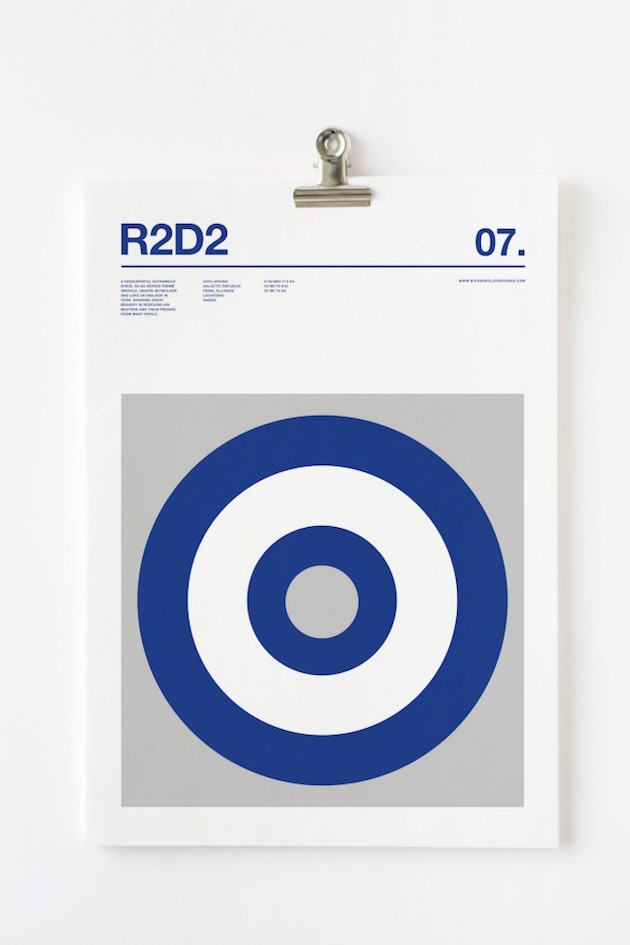 3 Colour Star Wars Characters feel desain Nick Barclay12