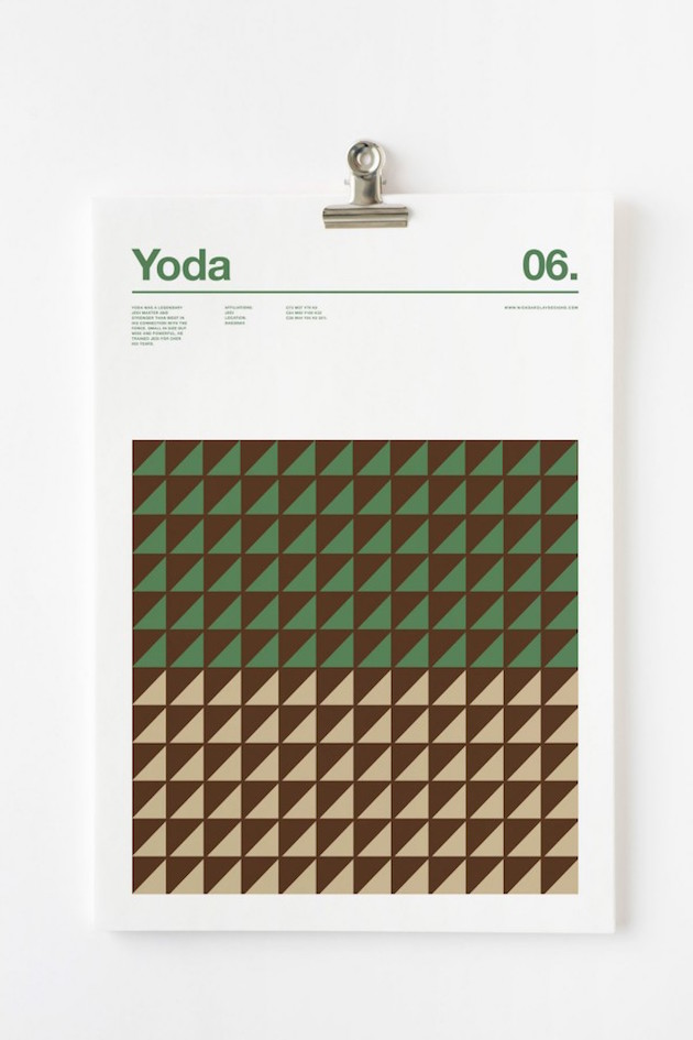 3 Colour Star Wars Characters feel desain Nick Barclay13