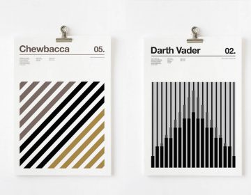 3 Colour Star Wars Characters | Nick Barclay