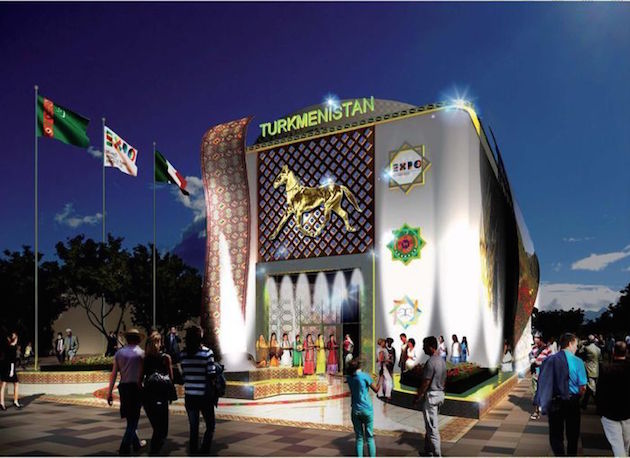 Expo padiglione Turkmenistan