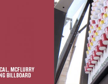 Heat-activated advertising | JCDecaux for McDonald’s