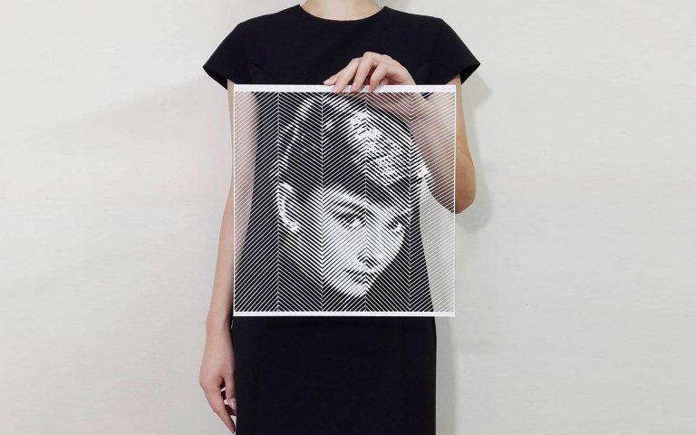 Paper cut portraits | Yoo Hyun
