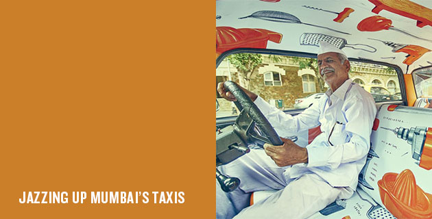 Arty Taxi Interiors | Taxi Fabric