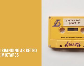 NBA Team Branding As Retro Cassette Mixtapes