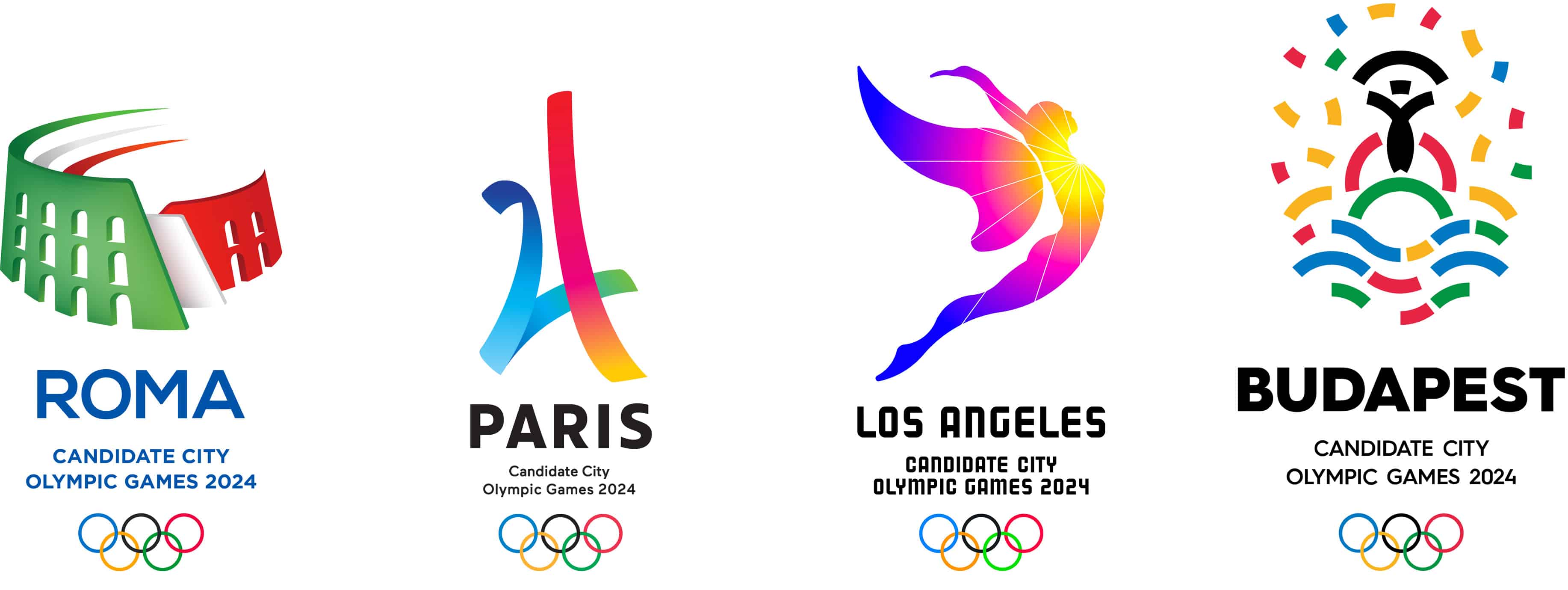 Budapest 2024 Olympic Games logo