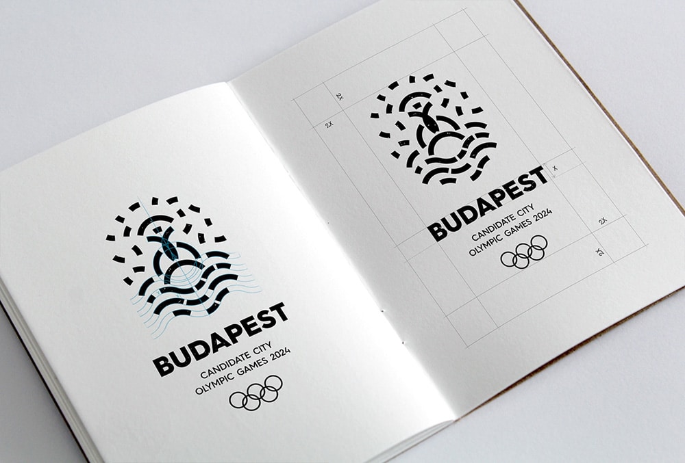 Budapest 2024 Olympic Games logo 