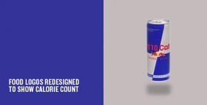 Food Logos Redesigned To Show Calorie Count