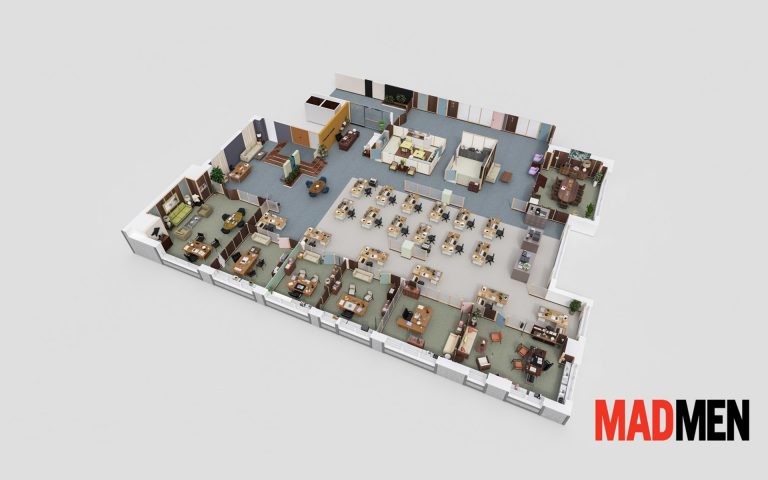 Floor Plans of your favorite Tv Shows