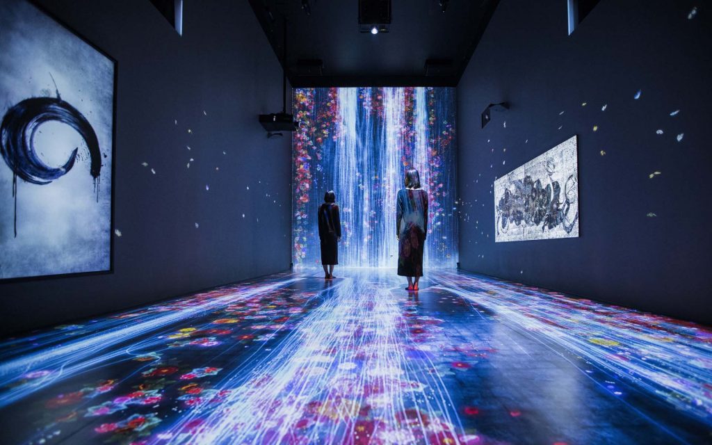 Transcending Boundaries by teamLab