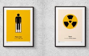 Pictogram music posters 2017