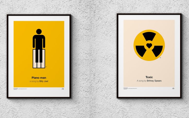 Pictogram music posters 2017