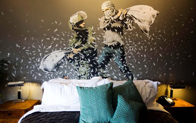 Banksy’s Art In Hotel With World’s “Worst View”