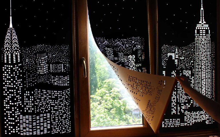 Turn Your Windows Into Nighttime Cityscapes