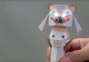 Fun Paper Kirigami and Karakuri Puppets