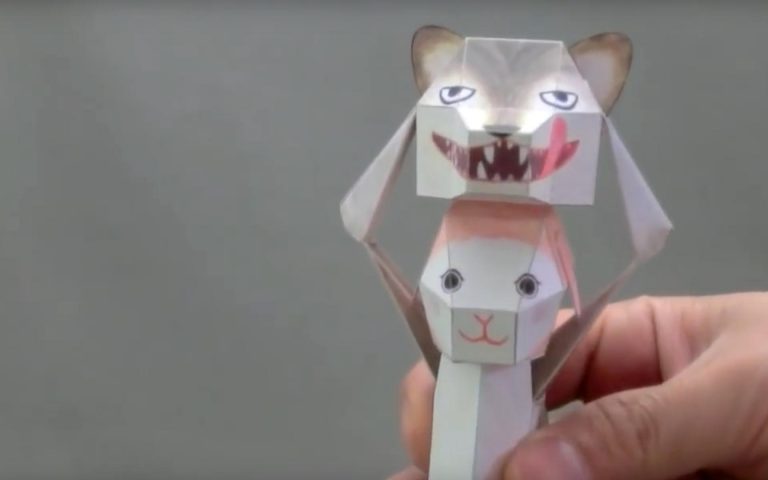 Fun Paper Kirigami and Karakuri Puppets