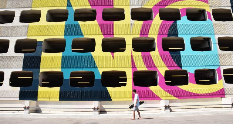 Brutalist Supergraphic