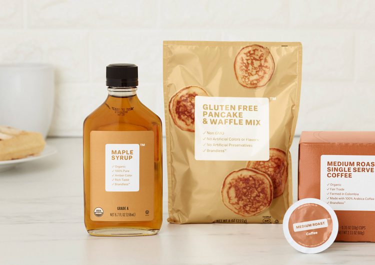 Brandless | minimalist packaging for an equal products treating