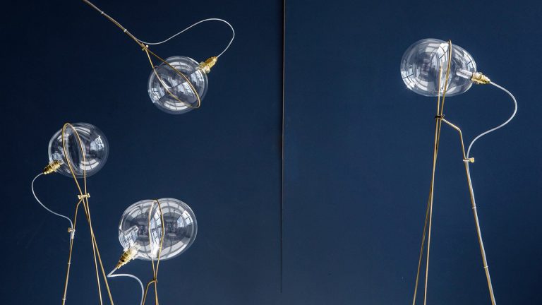 Soap bubble light by Ohad Benit