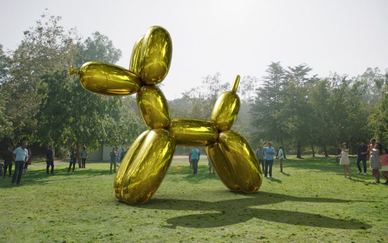 Jeff Koons new project for Snapchat