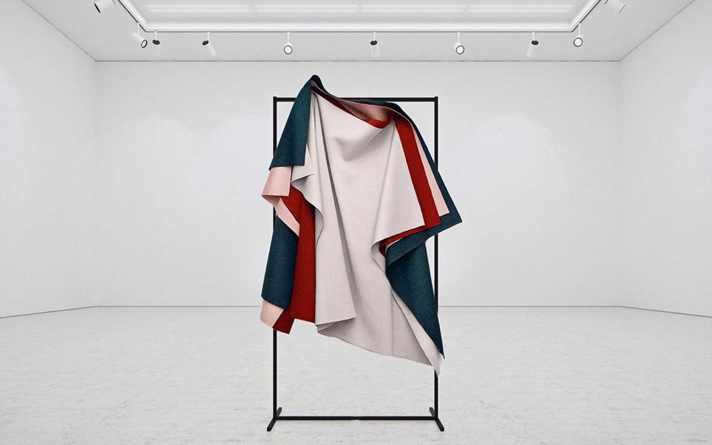 Hanging Paintings, a series of experimental painting