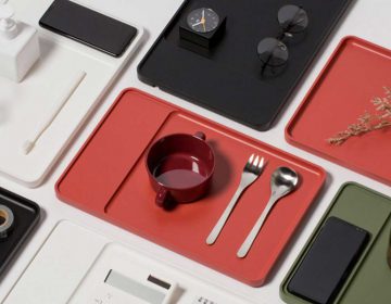 Design objects with wireless-charging technology by Pesi