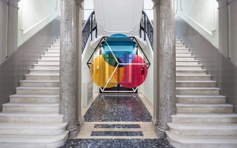 “Supersymmetry” is the last anamorphic artwork by Truly