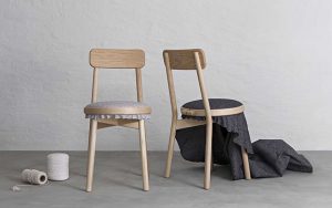 Swedish design firm Stoft Studio creates Canvas Chair