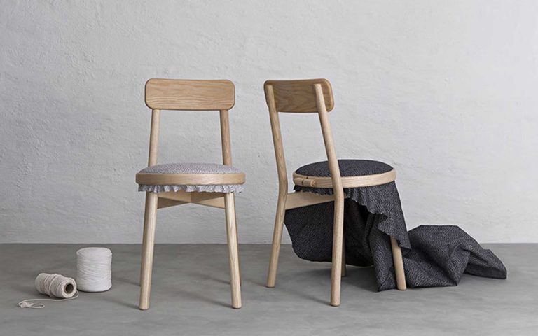 Swedish design firm Stoft Studio creates Canvas Chair