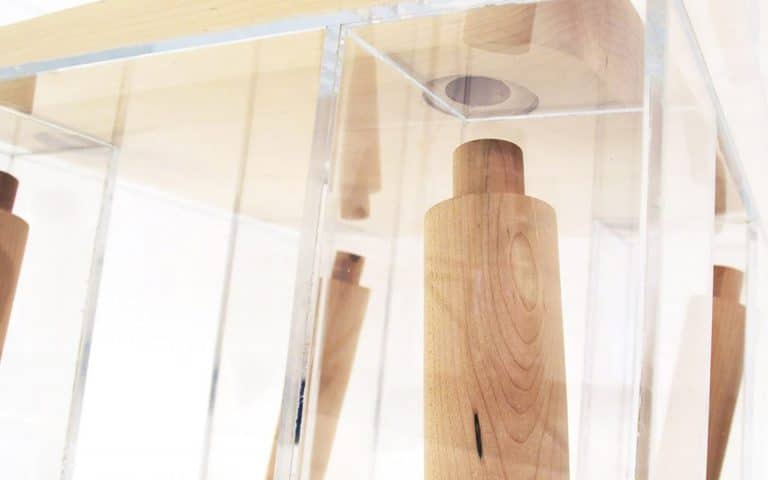 “Exploded Chair” are furniture pieces that toy with conventions