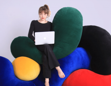 Into-form: abstract seating inspired by the concept of Gestalt