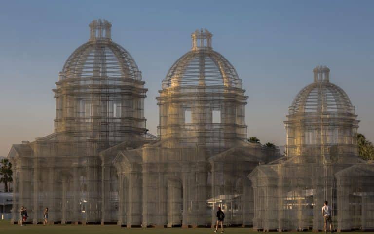Large-scale sculptures from Coachella 2018