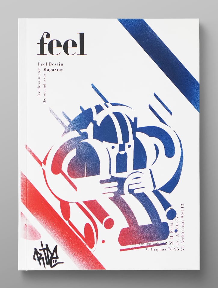 turin feel magazine custom cover truly design