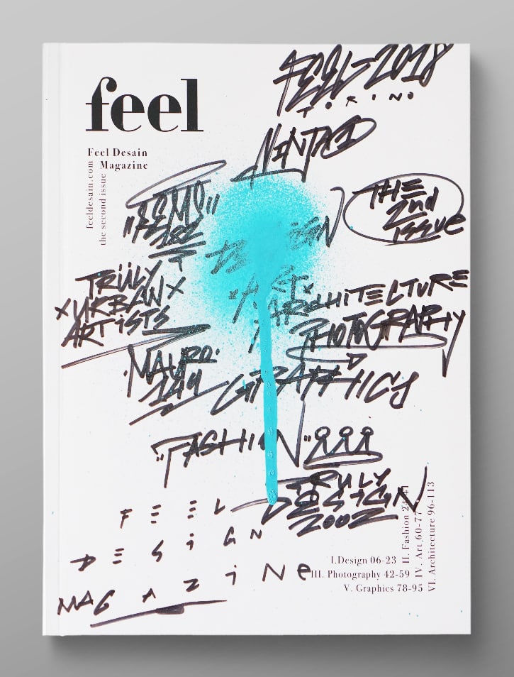turin feel magazine custom cover truly design
