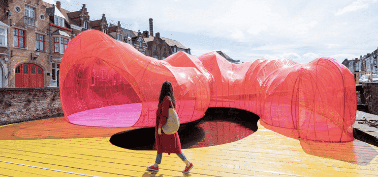 SelgasCano’s Suprising Installation In Bruges
