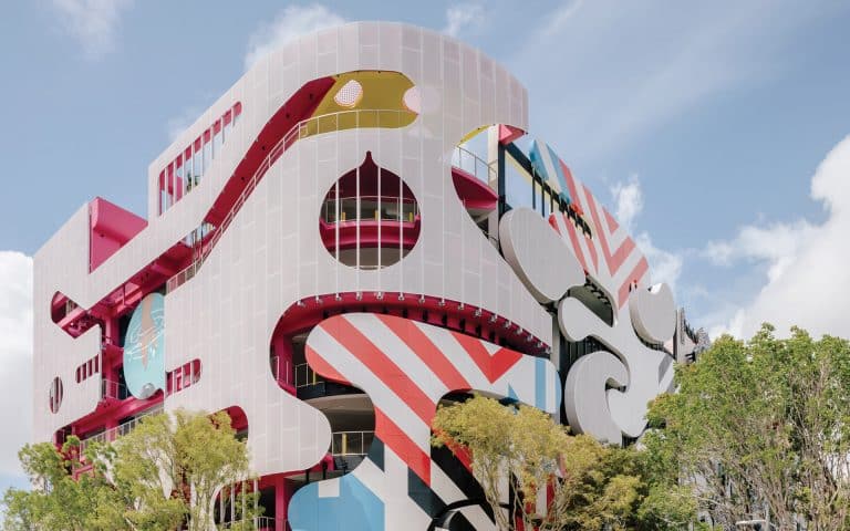 Miami Museum Garage is a mash-up of bold eclectic styles